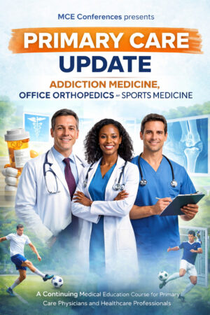 MCE Conferences: Primary Care Update: Addiction Medicine, Office Orthopedics and Sports Medicine – 2025