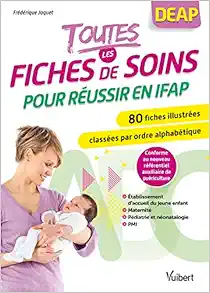 Toutes les fiches de soins pour réussir en IFAP: 80 fiches illustrées classées par ordre alphabétique et par secteur : maternité, pédiatrie et … établissement d'accueil du jeune enfant, PMI (Original PDF from Publisher)