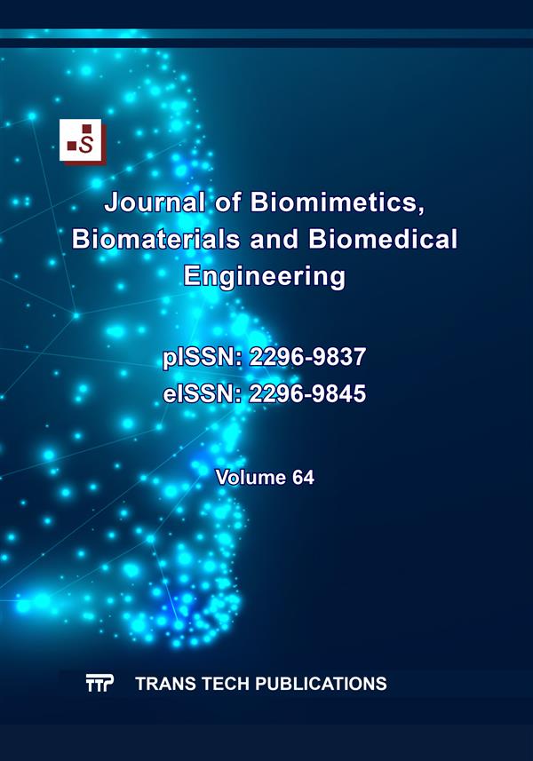 Journal of Biomimetics, Biomaterials and Biomedical Engineering Vol. 64 (Original PDF from Publisher)