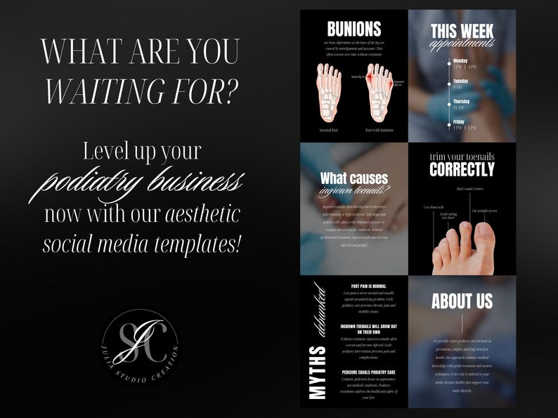 The Ultimate Orthopedic Clinic Social Media Kit | 100+ Fully Editable Canva Templates for Medical Professionals - Image 12