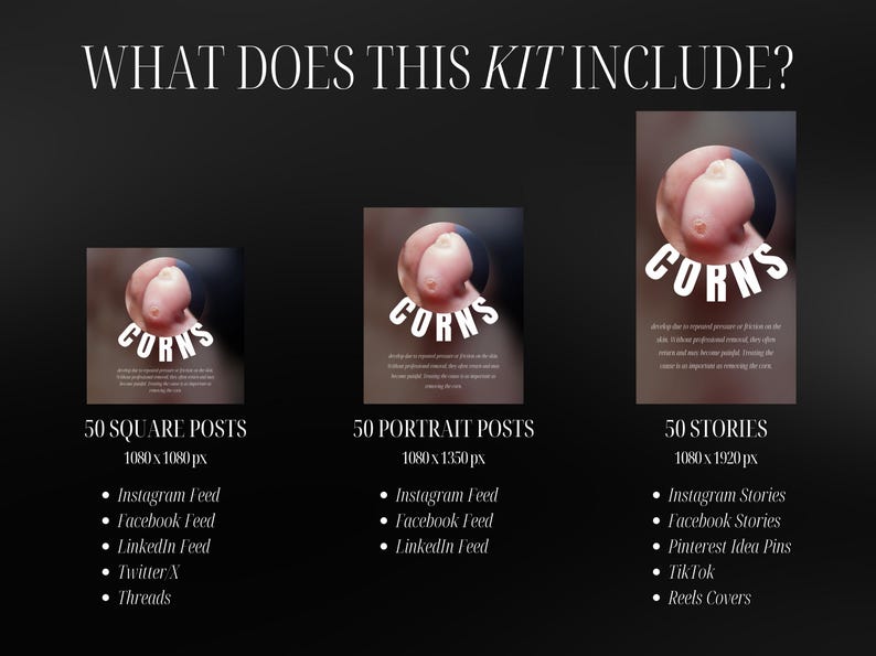 The Ultimate Orthopedic Clinic Social Media Kit | 100+ Fully Editable Canva Templates for Medical Professionals - Image 6