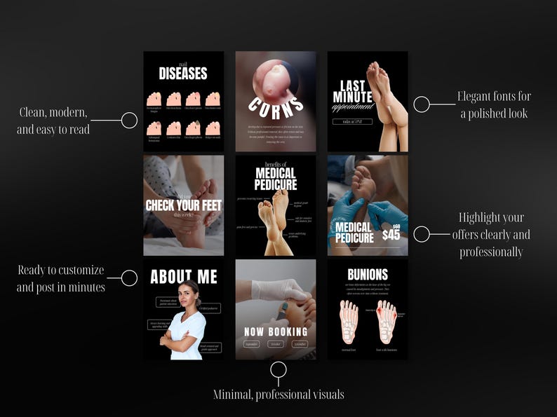 The Ultimate Orthopedic Clinic Social Media Kit | 100+ Fully Editable Canva Templates for Medical Professionals - Image 2