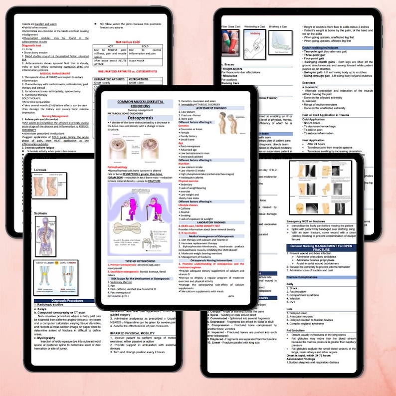Orthopedic Nursing Study Notes - Image 6