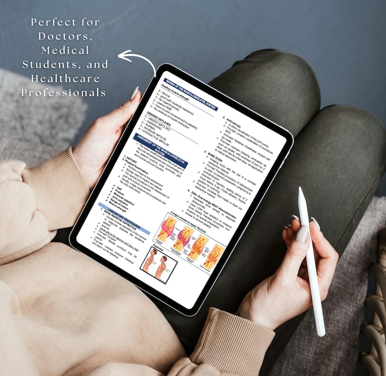 Orthopedic Nursing Notes | Medical-Surgical Study Guide for Nursing & Med Students | PDF (Digital Download) - Image 5
