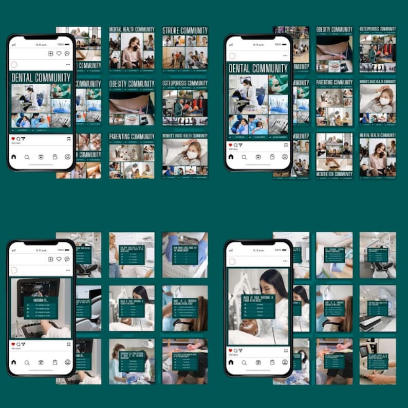 Orthopedic Surgeon Instagram Templates | Medical Canva Posts & Stories | Fully Editable Clinic Marketing Content Bundle - Image 2